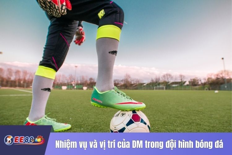 Nhiệm vụ và vị trí của DM trong đội hình bóng đá